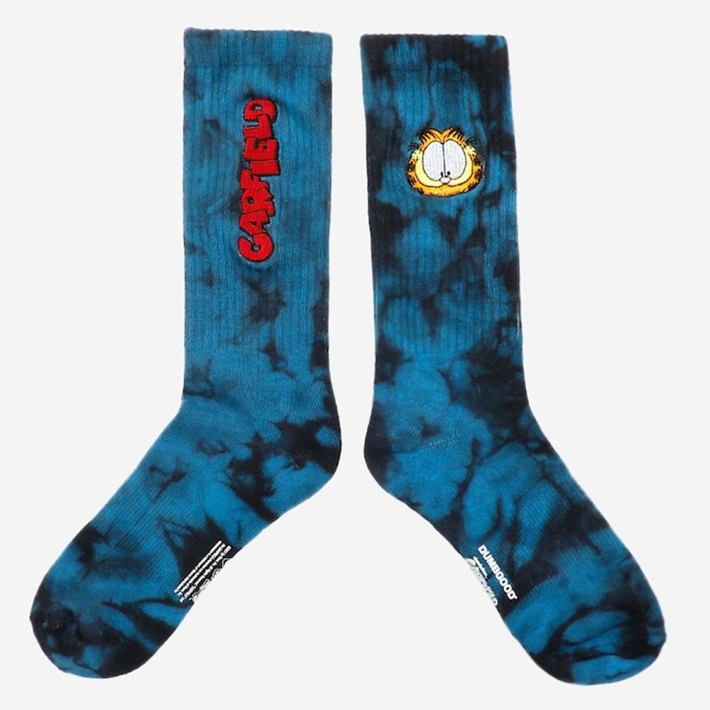 Brand New Garfield Tie Dye Socks for Adults!